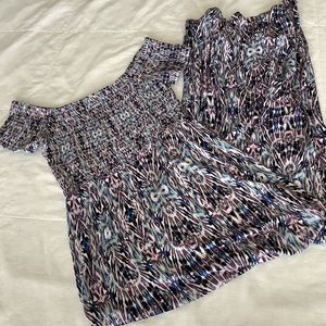 EXPRESS Off the Shoulder Summer Dress Size S